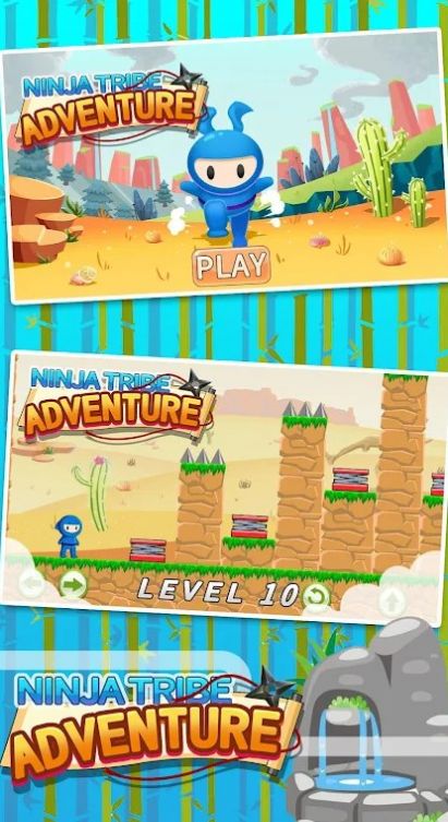 忍者部落冒险游戏安卓最新版(Ninja tribe ad v4.4.4