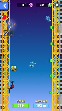 超级英雄跳飞天空跑