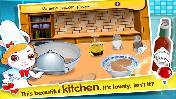 肌肉三明治烧烤 Barbecue Chicken SandwichCooking Games截图2