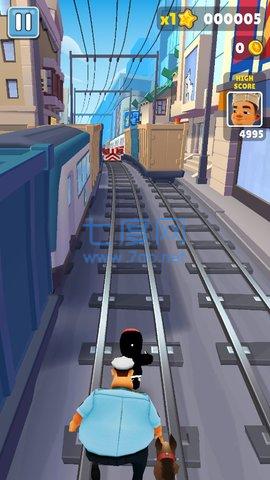 地铁跑酷变色金币魔改版