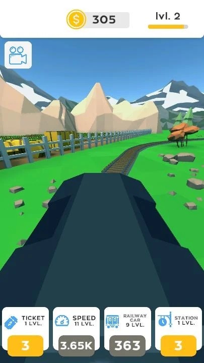 空闲火车铁路游戏最新正版  v5.1.1