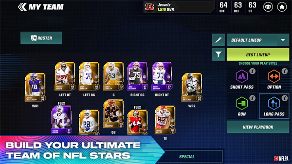麦登橄榄球24手机版(Madden NFL)截图2