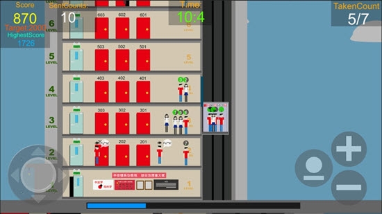 疯狂电梯模拟器 v1.0 安卓版