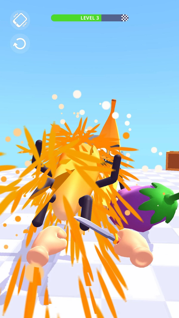 抖音飞刀插水果小游戏安卓版图片2