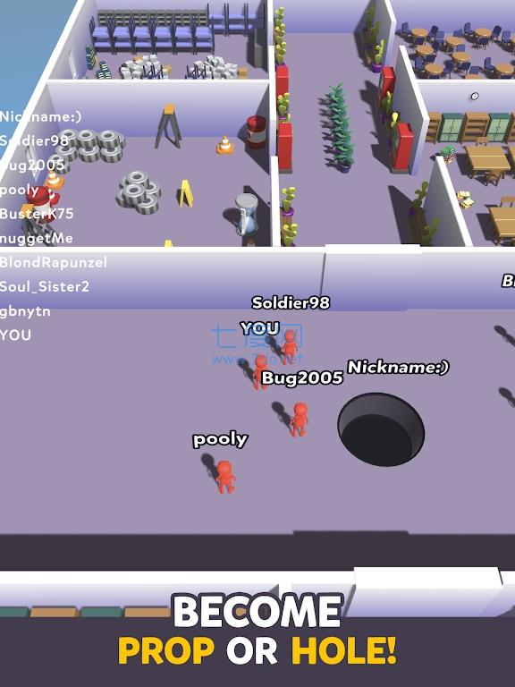 洞口躲猫猫Prop Hide