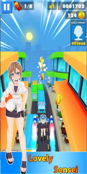 地铁美女跑酷 版本:v1.0.1