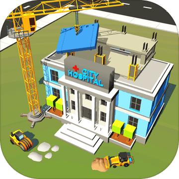 Blocky City builder Hospital(块状城市建设者手游)