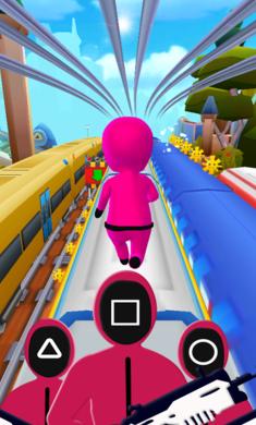 鱿鱼游戏超级跑酷游戏官方版  v3.0.4