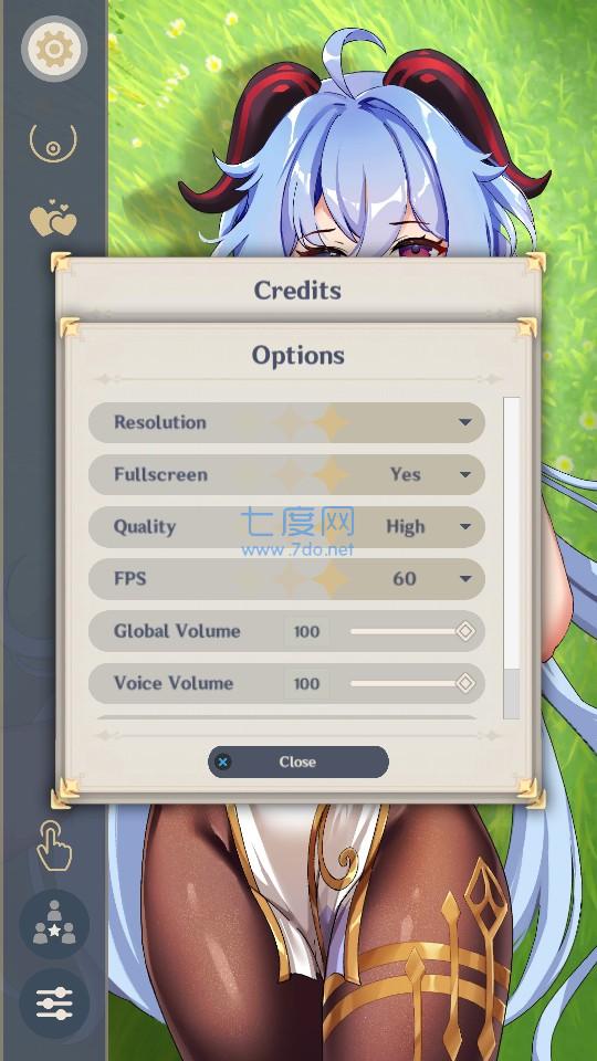 原神甘雨触摸游戏 v1.5