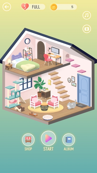 Find The Differences - A Cat House(猫咪小屋找不同游戏) v1.1.0.0 安卓版