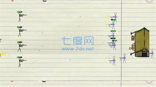 纸上战争丧尸危机游戏