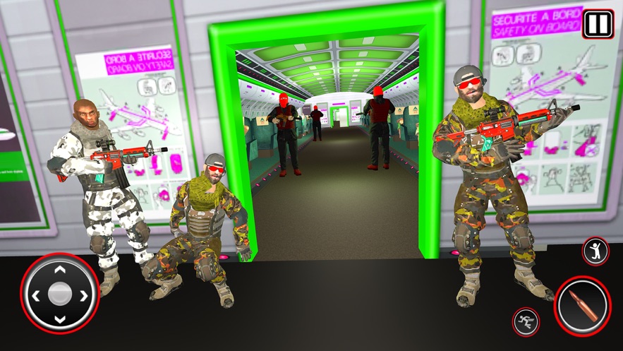 飞机劫持反击游戏