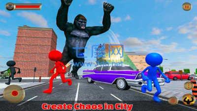 火柴人大战金刚