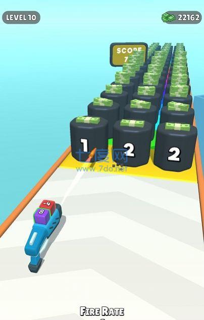 方块枪射跑游戏