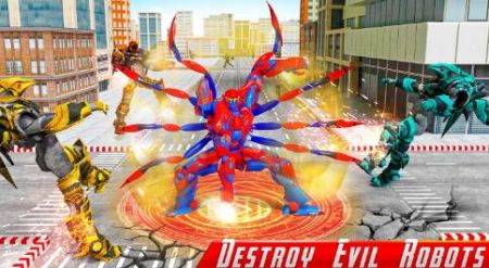蜘蛛侠毁灭世界Spider Robot Transform v4.0.5