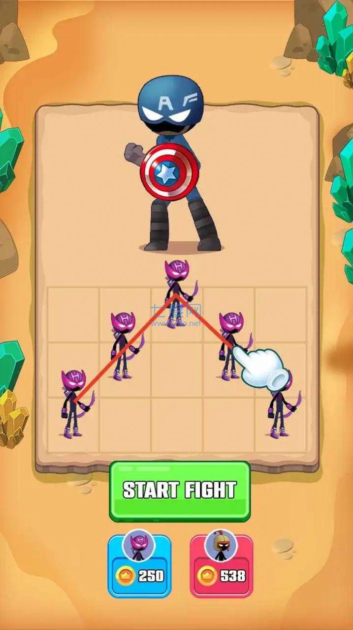 合并大师英雄战斗游戏