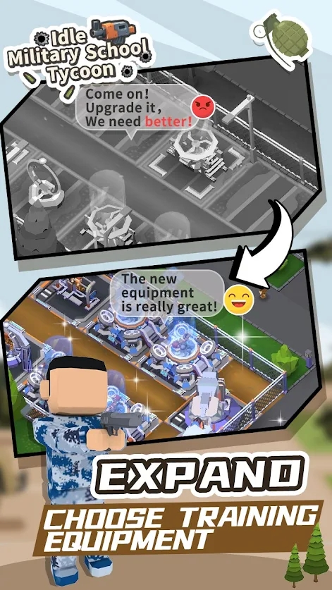 空闲的军校大亨游戏中文版  v3.0.2