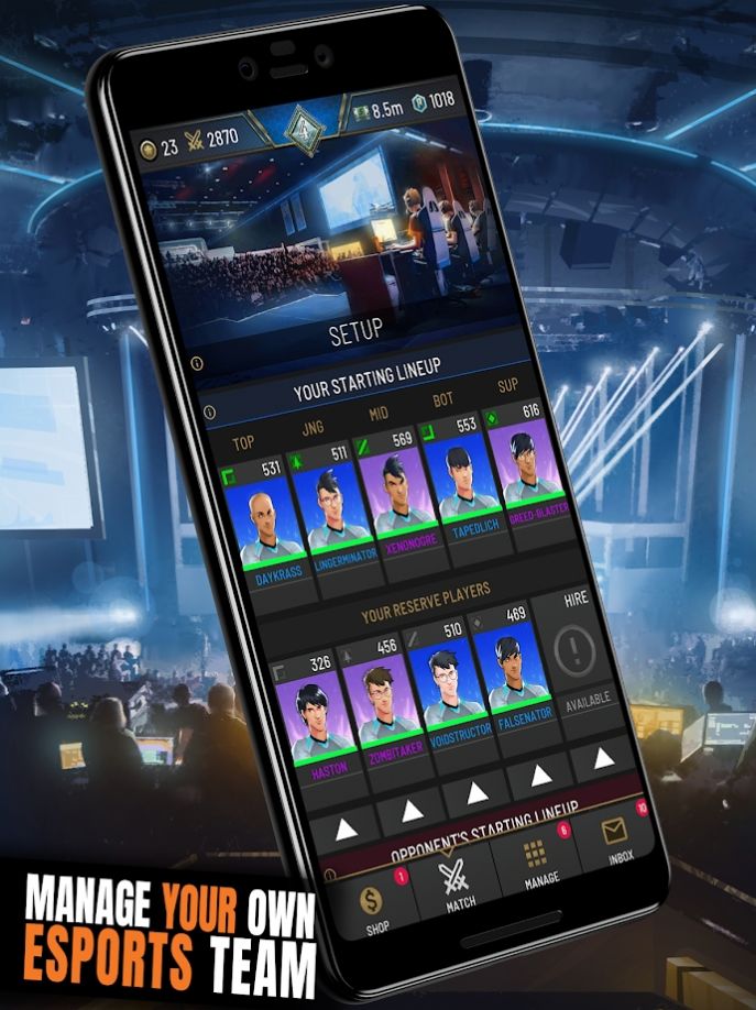 电竞俱乐部moba经理游戏官方最新版  v3.4.2