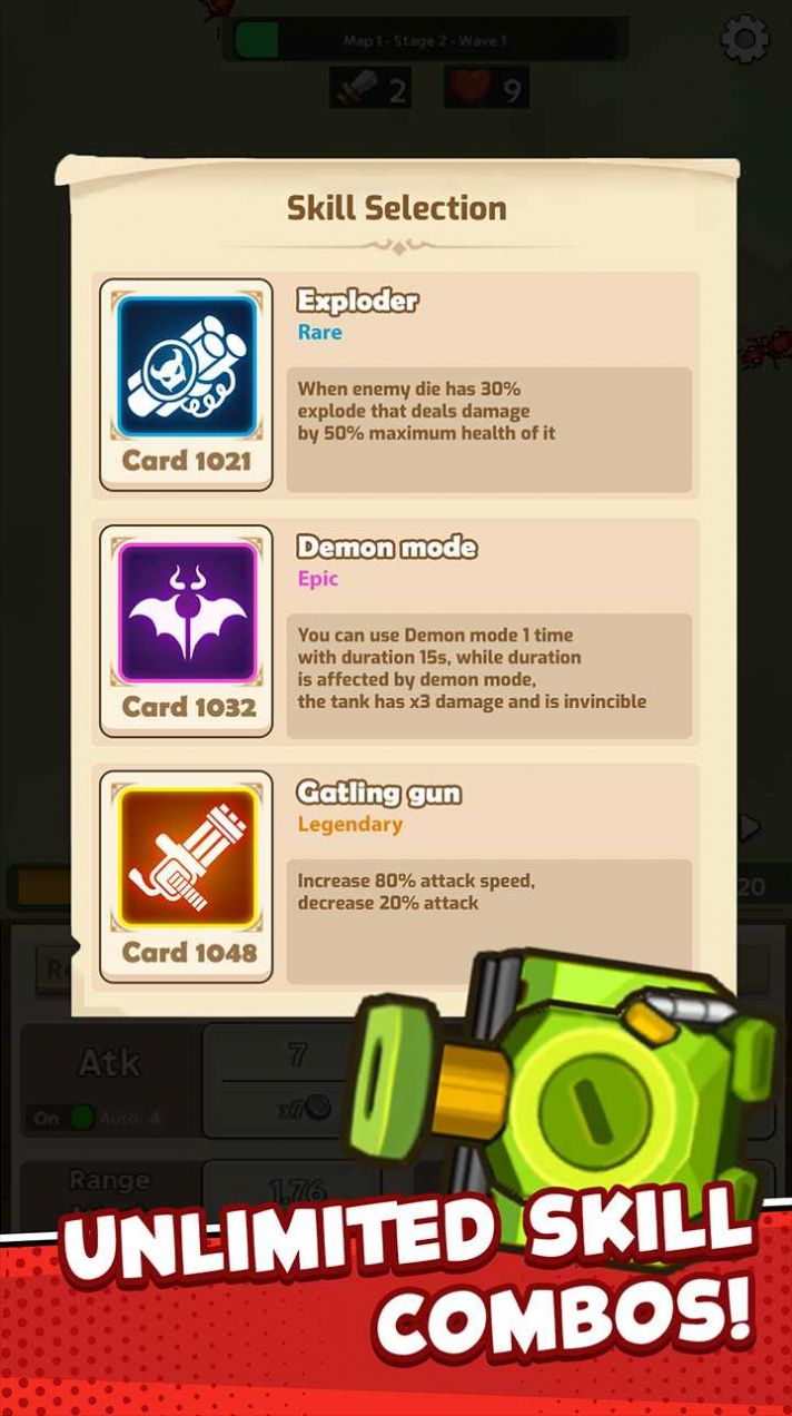 昆虫塔防战截图2