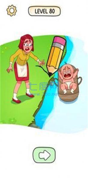 智力画拼图游戏