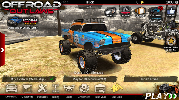 亡命越野无限金币版2023最新版 v6.5.0