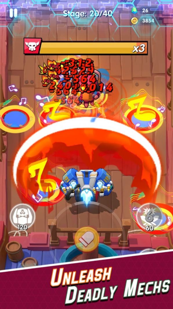 卡通原子射手免费金币免费钻石中文最新版图片2