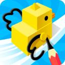 抖音画腿攀登小游戏(Draw Climber)