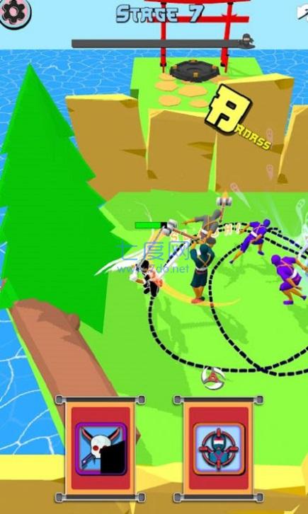 画线战士战斗游戏