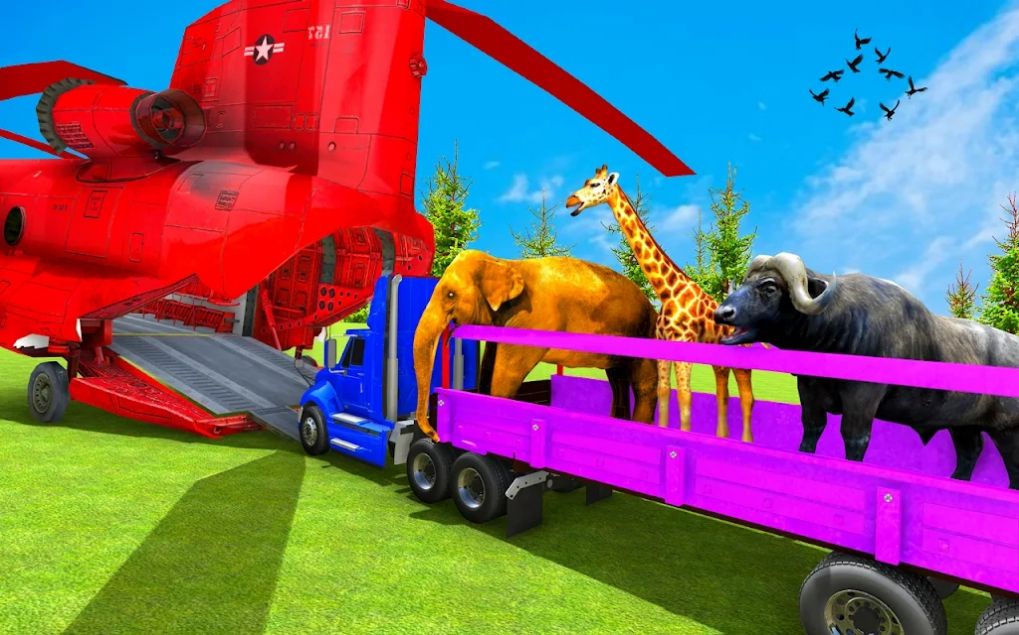 野生动物货物运输车游戏官方版(Wild Animal Cargo Transporter)  v3.4.3