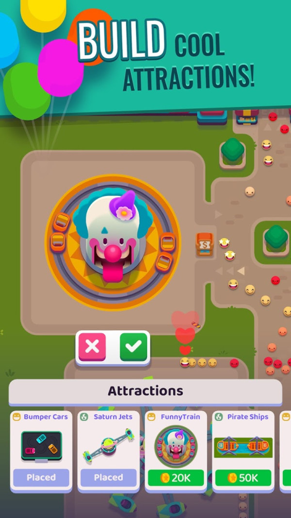 拥挤主题公园中文最新版免费金币  v3.1.1