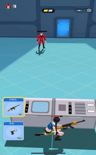 这个枪手有点冷