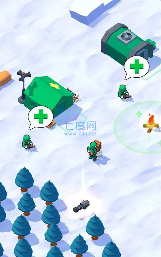 火柴人冰雪战场RPG