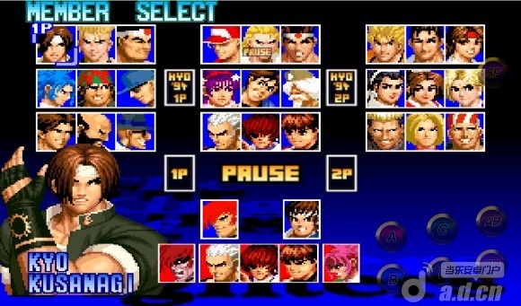 拳皇97 官方中文版(含数据包) THE KING OF FIGHTERS '97 v1.1