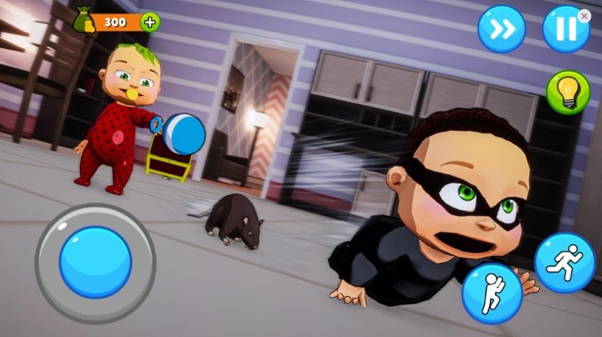 动漫双胞胎婴儿截图2