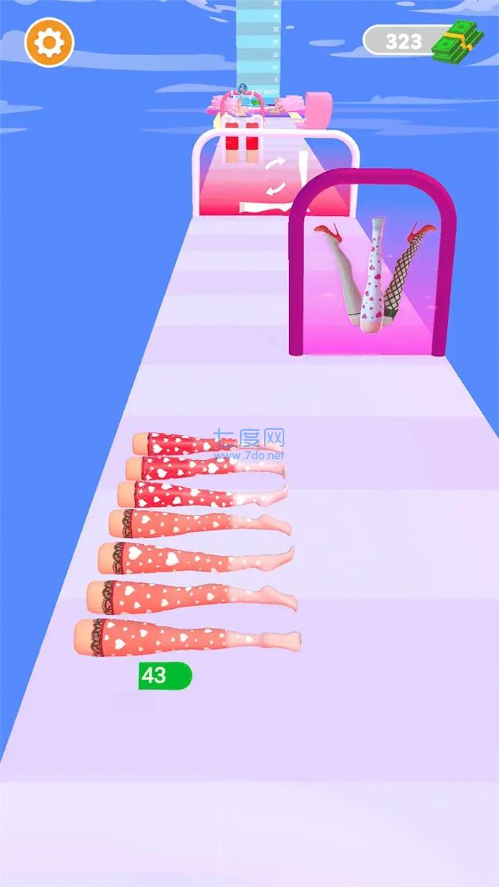 火辣美丽腿游戏