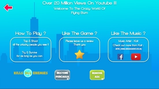 Flying Bum(飞行屁股) v1.1 安卓版