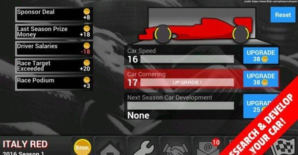 F1赛车经理2016专业版 版本:v1.11