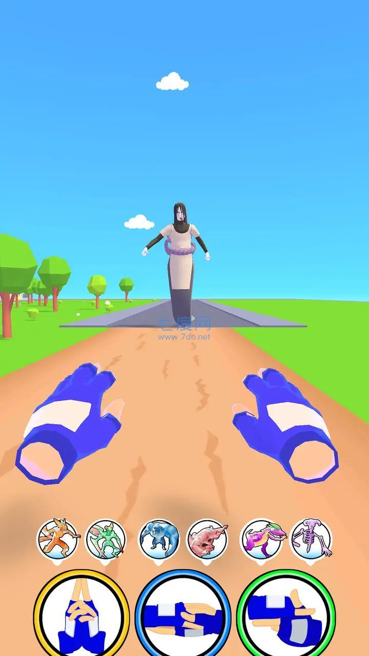 漫画怪兽格斗游戏