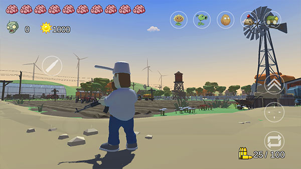 植物大战僵尸戴夫有枪手机版 v1.0