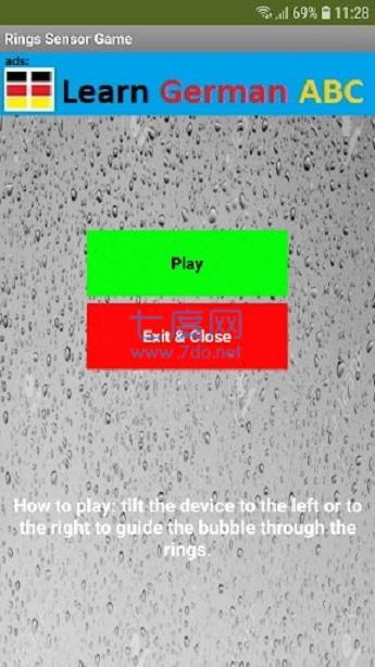 气泡环传感器游戏