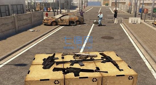 直升机空中狙击手