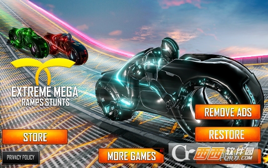 天空特技摩托车比赛 天空特技摩托车比赛