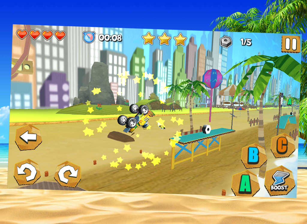 越野汽车特技3D安卓版 v1.0.0