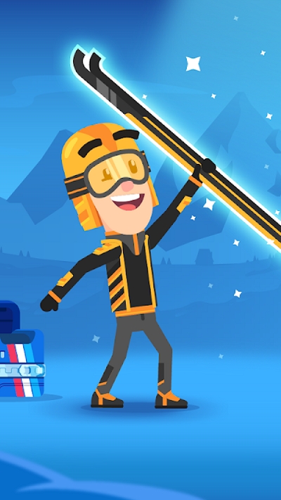 滑雪冒险飞跃雪山完整版