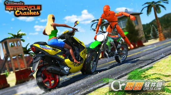 Bike Crash Extreme Moto Highway(终极摩托车碰撞)截图1