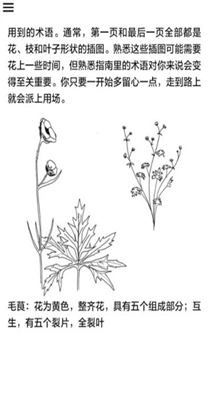 野外植物识别手册 v1.0.0