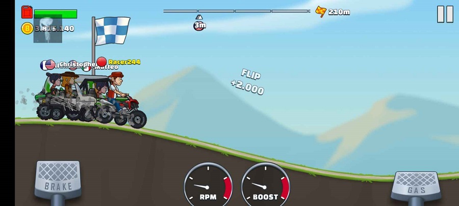 登山越野竞速 内置菜单