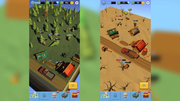 伐木工人大富豪免费金币免费钻石最新版图片1