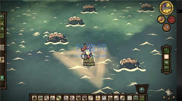 饥荒海滩破解版全人物解锁无限资源 1.1