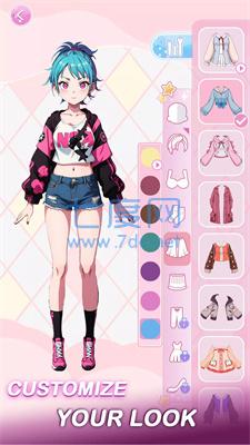 动漫少女Anime DressUpGamesMoeGirls v1.0.5